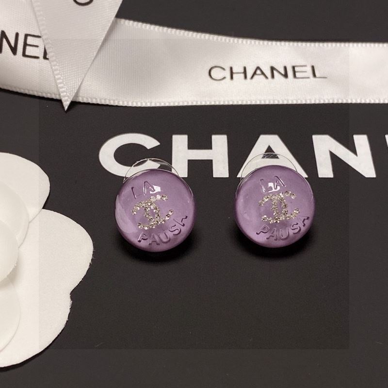 Ch*el earrings